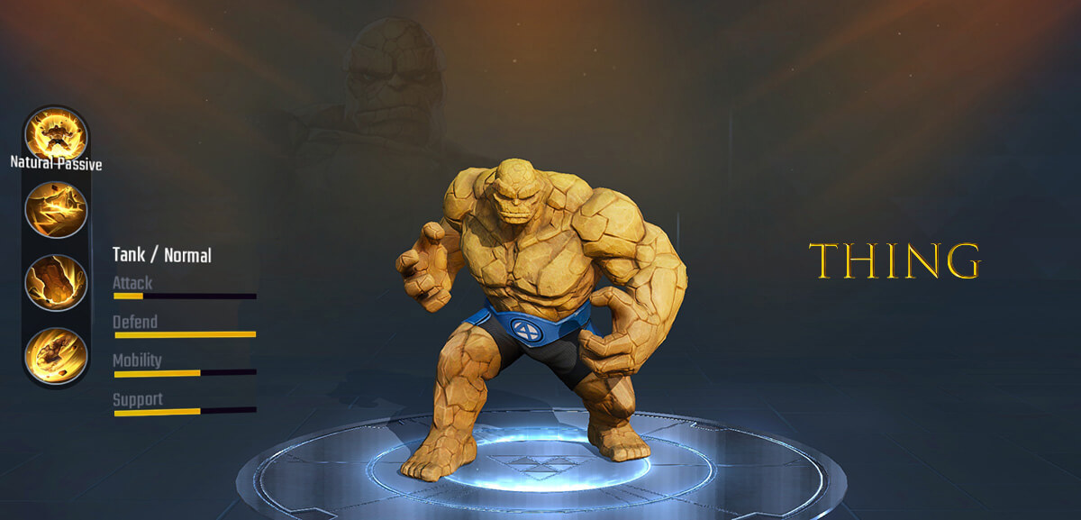 The Thing Marvel Super War